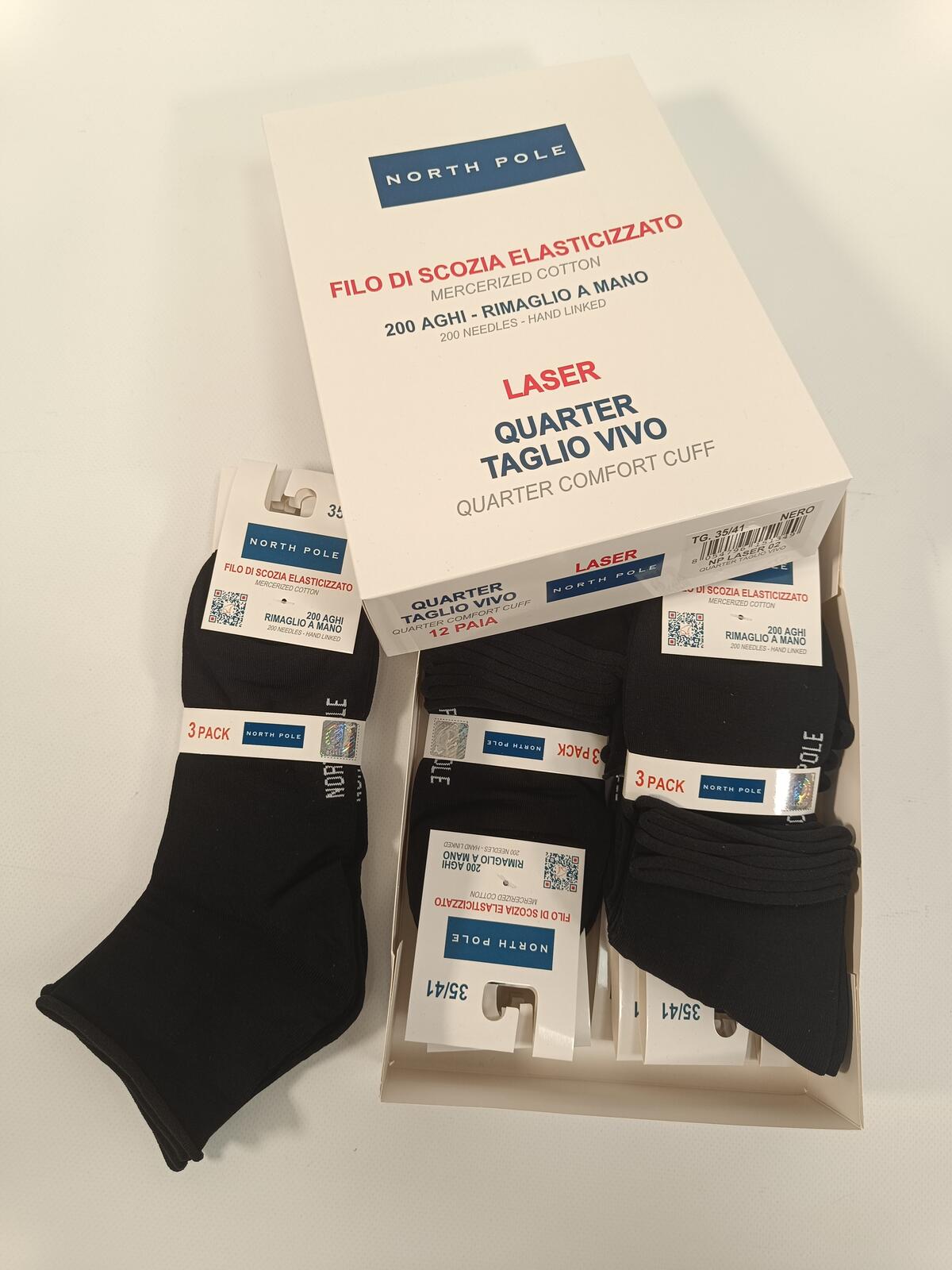 Ženske čarape NPLASER 02 QUARTER Tellini S.R.L. Veleprodajna odjeća